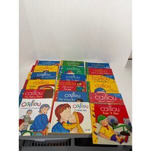 Caillou 18 Book Lot Paperback